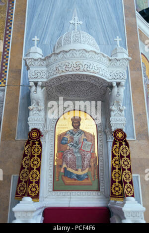 Agios Andreas, Patras, Achaia, Peloponnes, Griechenland, Saint Andrew's Church Stockfoto