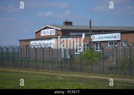 Diplomprojekt Alliierte in Berlin, Kurt-Schumacher-Damm, Flughafen Tegel, Reinickendorf, Berlin, Deutschland Stockfoto