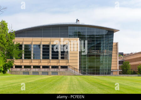 MADISON, WI/USA - 26. JUNI 2014: Fachbereich Maschinenbau auf dem Campus der Universität von Wisconsin-Madison. Stockfoto