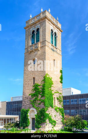 MADISON, WI/USA - 26. JUNI 2014: Carillon Turm auf dem Campus der Universität von Wisconsin-Madison. Stockfoto