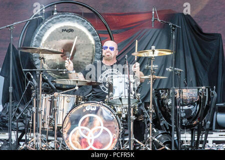 San Diego, Kalifornien, USA. 1 Aug, 2018. JASON BONHAM Zeppelin Erfahrung (JBLZE) an der Matratze fest Amphitheater in Chula Vista, Kalifornien führte am 31. Juli 2018 Credit: Marissa Carter/ZUMA Draht/Alamy leben Nachrichten Stockfoto