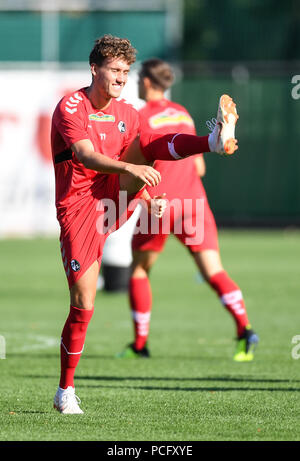 Freiburg, Deutschland. 02 Aug, 2018. Luca Waldschmidt von SC Freiburg während einer Trainingseinheit. Quelle: Patrick Seeger/dpa/Alamy leben Nachrichten Stockfoto