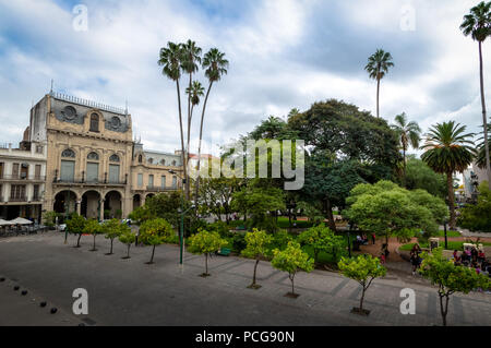 Plaza 9 de Julio Square - Salta, Argentinien Stockfoto