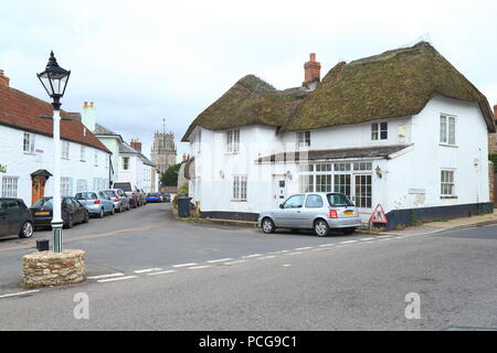 Antike Stadt Colyton in East Devon Stockfoto