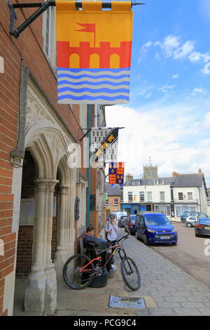 Antike Stadt Colyton in East Devon Stockfoto