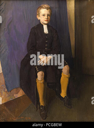 141 Constant Lambert als Blue Coat boy Stockfoto