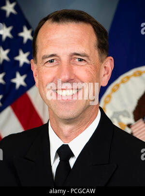 WASHINGTON (Feb. 12, 2012) Chef der Naval Operations (CNO) Adm. John Richardson, der 31 CNO. Stockfoto