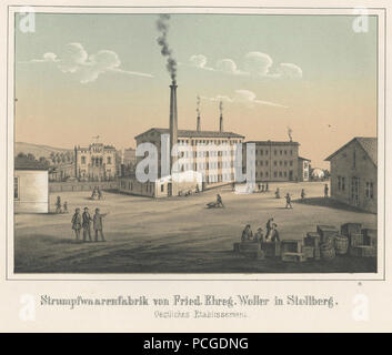 Album der Sächsischen Industrie Band 2 0273. Stockfoto