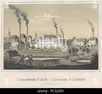 Album der Sächsischen Industrie Band 2 0133. Stockfoto