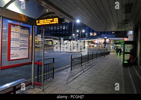 Bahnhof, Zentrum der Stadt Leeds, West Yorkshire, England, LS1, UK Stockfoto