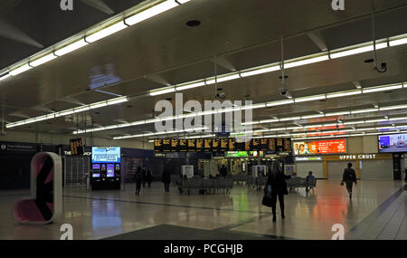 Bahnhof, Zentrum der Stadt Leeds, West Yorkshire, England, LS1, UK Stockfoto