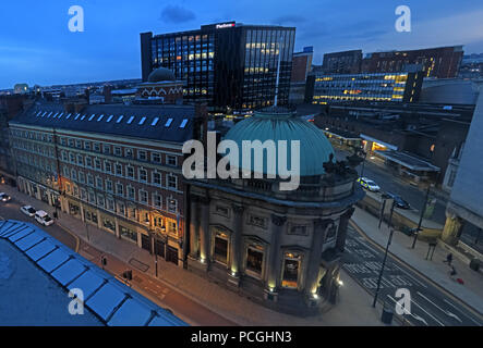 Bahnhof, Zentrum der Stadt Leeds, West Yorkshire, England, LS1, UK Stockfoto