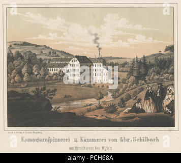 Album der Sächsischen Industrie Band 1 0335. Stockfoto