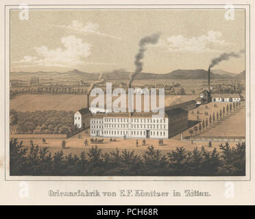 Album der Sächsischen Industrie Band 1 0287. Stockfoto