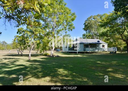 Ein Haus in Herveys reichen Erbe Teestuben, Townsville, Queensland, Australien Stockfoto