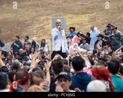 James live am 3. Tag von Rock in Rio Lisboa 2018 Parque da Bela Vista in Lisboa mit: Tim Stand, wo: Lissabon, Portugal Wann: 29 Jun 2018 Credit: Rui M Leal/WENN.com Stockfoto