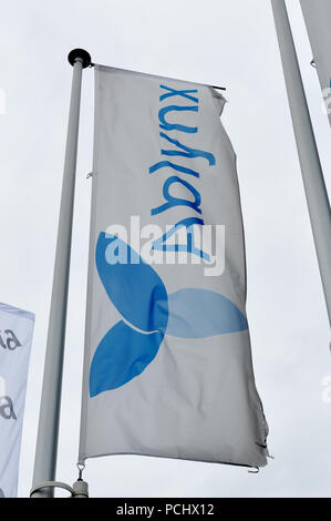 Ablynx, ein biopharmazeutisches Unternehmen mit Sitz in Gent (Belgien, 21/08/2008) Stockfoto