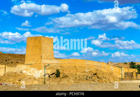 Anzeigen von Ghardaia, einer Stadt in der mzab Tal. UNESCO-Welterbe in Algerien Stockfoto