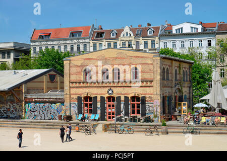 Restaurant, Edelweiss, Görlitzer Park, Kreuzberg, Berlin, Deutschland, G÷rlitzer Park Stockfoto