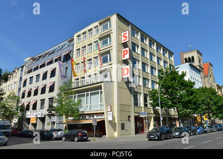 Kurt-Schumacher-Haus, Muellerstrasse, Wedding, Mitte, Berlin, Deutschland, M³llerstrasse Stockfoto