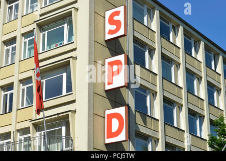 Kurt-Schumacher-Haus, Muellerstrasse, Wedding, Mitte, Berlin, Deutschland, M³llerstrasse Stockfoto