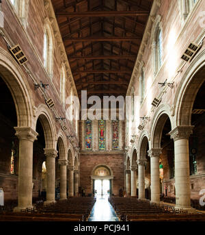 Innenraum der Kathedrale St Annes Stockfoto