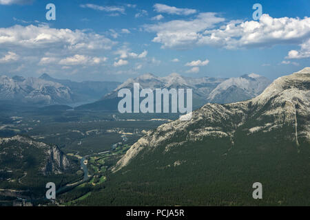 Banff Gondola Banff National Park, Alberta, Kanada Stockfoto