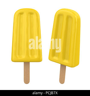 Ice Cream Pop isoliert Stockfoto