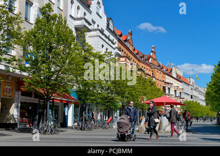 Gorkistrasse, Tegel, Reinickendorf, Berlin, Deutschland Stockfoto