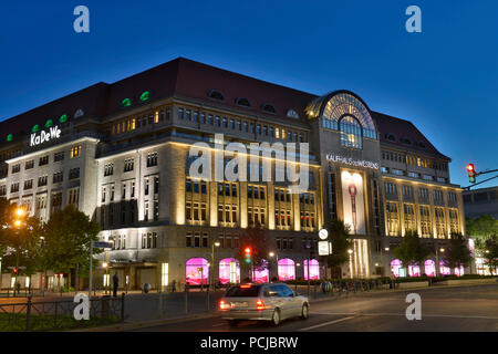 Kadewe, Tauentzienstraße, Schöneberg, Berlin, Deutschland, Sch?neberg Stockfoto