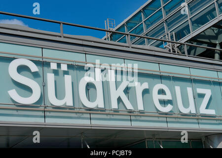 Bahnhof Suedkreuz, Schöneberg, Berlin, Deutschland, Südkreuz Stockfoto
