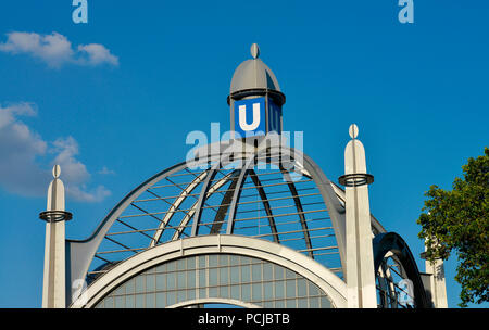 U-Bahnhof, Nollendorfplatz, Schöneberg, Berlin, Deutschland Stockfoto