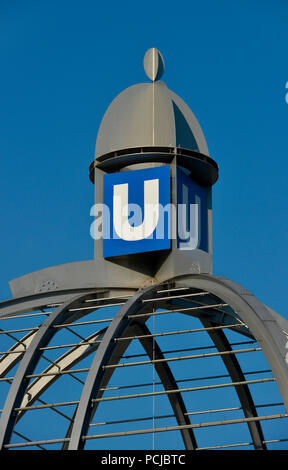 U-Bahnhof, Nollendorfplatz, Schöneberg, Berlin, Deutschland Stockfoto