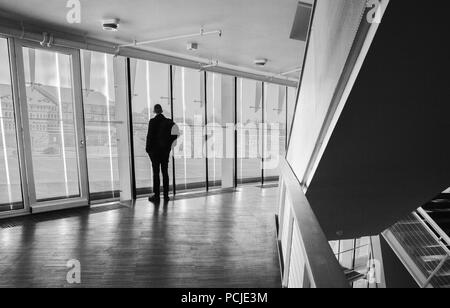 Lettland, Liepaja - Mai 6: Liepaja ist die drittgrösste Stadt in Lettland. Im Inneren der großen Bernstein Konzerthalle am 6. Mai 2017 in Liepaja. Stockfoto