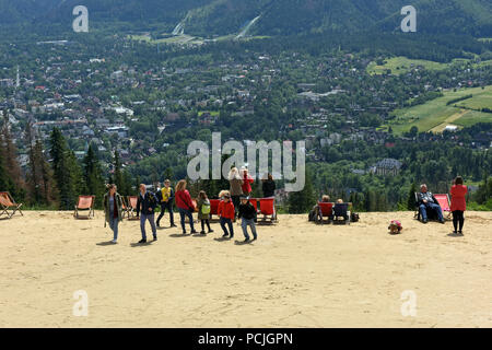 Gubalowka Park Zakopane Polen Stockfoto