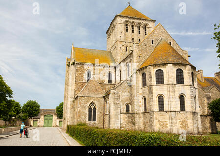 Abtei von Ardenne in der Normandie, Frankreich. Stockfoto