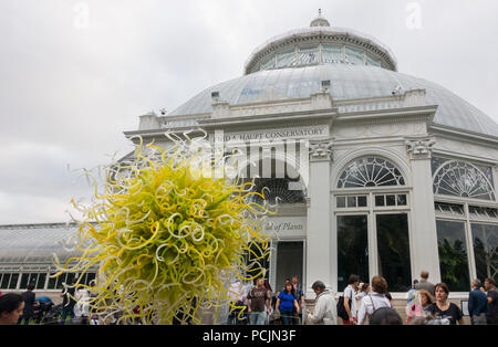 New York Botanical Garden Bronx Stockfoto