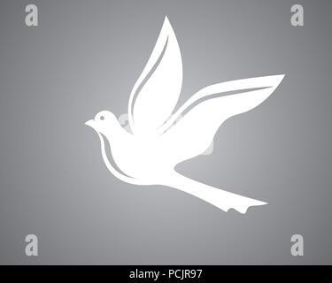 Taube Logo Vorlage Vektor icon Abbildung design Stockfoto