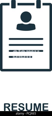 Kreative Symbol Wiederaufnahme. Einfaches element Abbildung. Konzept symbol Design von Human Resources Sammlung aufzunehmen. Können für im Web verwendet werden, mobile und Print Stock Vektor