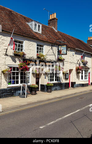 Wareham Dorset England August 02, 2018 der Herzog von Wellington Pub in East Street Stockfoto