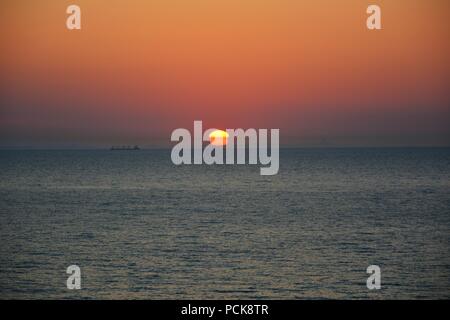 Sonnenuntergang in Bozcaada Stockfoto