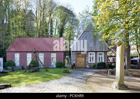 Sandstein-Museum, Bad Bentheim, Niedersachsen, Deutschland Stockfoto