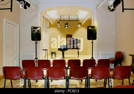 Die Musikakademie in Sint-Joost-Ten-Node, Brüssel (Belgien, 26/08/2008) Stockfoto