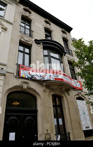 Die Musikakademie in Sint-Joost-Ten-Node, Brüssel (Belgien, 26/08/2008) Stockfoto