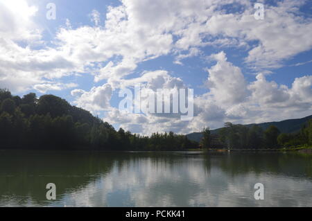 See Bodi, Mogosa, Rumänien Stockfoto