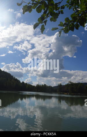 See Bodi, Mogosa, Rumänien Stockfoto