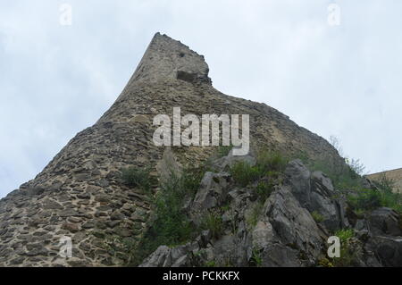 Rupea/Reps Festung auf dem Hügel, Siebenbürgen Stockfoto
