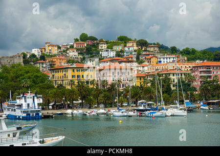 La Spezia ist eine Hafenstadt in Ligurien, Italien. Seine 1800 maritime Arsenal und den technischen Naval Museum, mit Schiffsmodelle und nautische Instrumente, Stockfoto