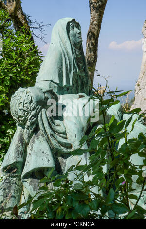 Pieta, Maria-Magdalena Höhle, Sainte-Baume, Var, Frankreich Stockfoto