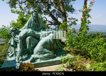 Pieta, Maria-Magdalena Höhle, Sainte-Baume, Var, Frankreich Stockfoto